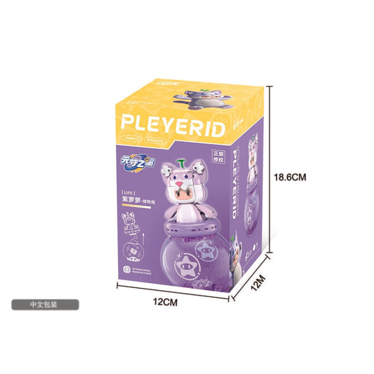 Sluban pleyerid vos met opbergbol pleyerid (m38-p8055)