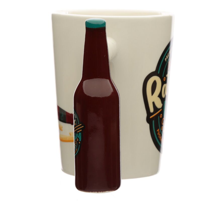 Load image into Gallery viewer, Rather be drinking beer - gevormd handvat keramiek mok
