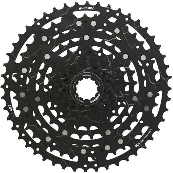 Shimano cassette Cues 10v 11-48t CS-LG300 zwart