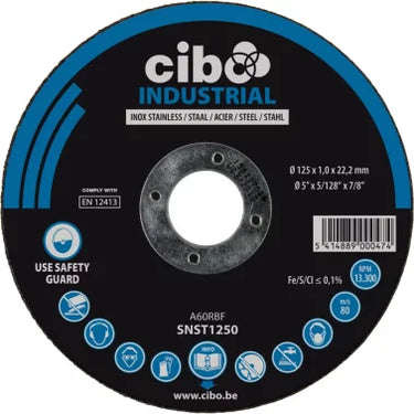 Cibo dss 125x2.5x22.2 standard | 25 stuks