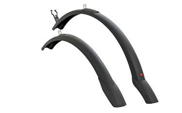 Hebie viper t spatbord set trekking 28'' 45 mm. zwart