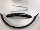 Eurofender stel spatborden 24 inch 58 pvc zwart