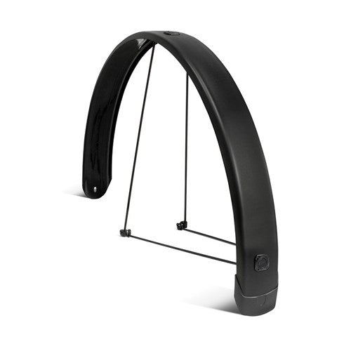 Eurofender achterspatbord 26 inch 65mm urban arrow mat zwart tempo square