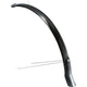 Voorspatbord Eurofender Snello 28 x 51 mm - zwart