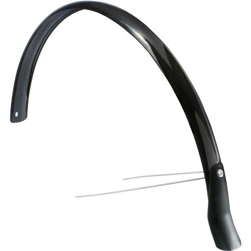 Cargue la imagen en el visor de la galería, Eurofender lampo achterspartbord 58mm - 28 inch zwart
