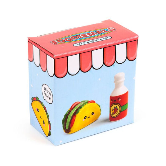 Frida de taco hete saus foodiemals peper- en zoutstel