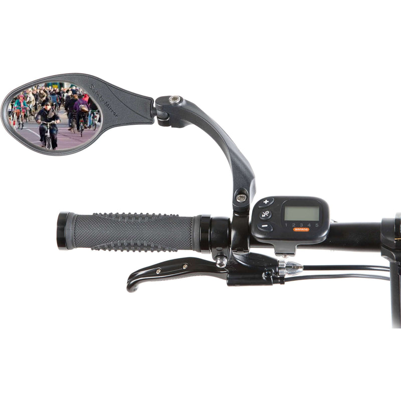 Load image into Gallery viewer, Mirage Stuurspiegel links 9 cm zwart
