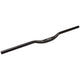 M-wave stuurbocht gebogen alu zwart 31.8 700mm rise 30mm 10gr.