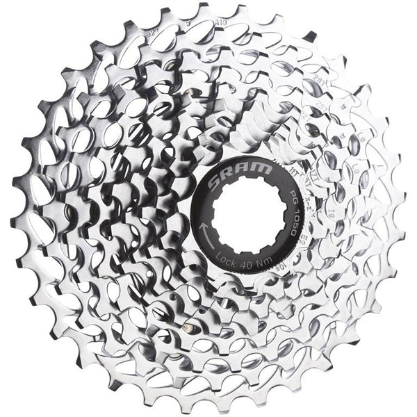 SRAM cassette PG-1050 10v 12-28t zilver