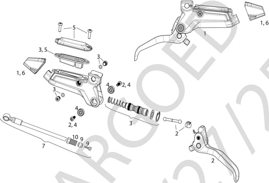 Sram scheibenbremse motive ultimate front disc brakes motifs ultimate silver