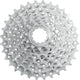 Spanninga sunrace cassette csm66 8v 11-32t nikkel zilver (10st)