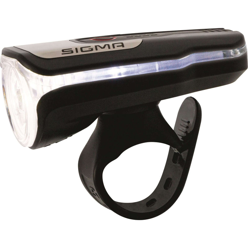 Load image into Gallery viewer, koplamp Aura 80 Lux led USB-oplaadbaar zwart
