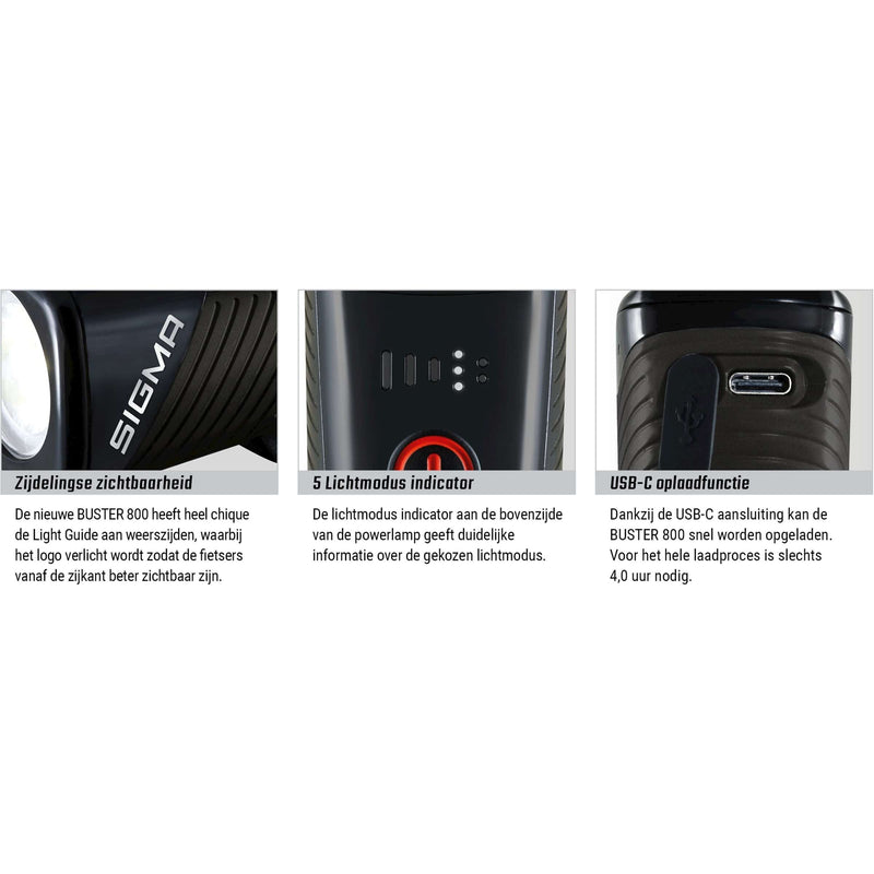 Afbeelding laden in galerijviewer, Verlichtingset Sigma Buster 800 USB + Buster RL 80 Flash USB
