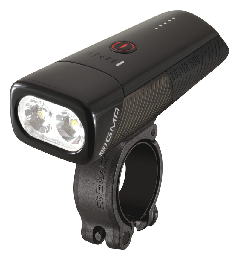 Load image into Gallery viewer, Sigma koplamp Buster 1100 LED schroefhouder -Li-ion accu USB
