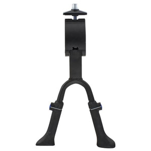 standaard dubbel verstelbaar 24-28 inch aluminium zwart