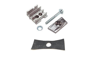 Hebie adapter plaat holland voor tweebeen rex aluminium