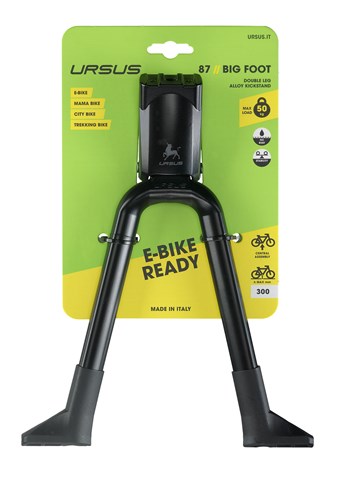 standaard dubbel BigFoot staal 28 inch zwart