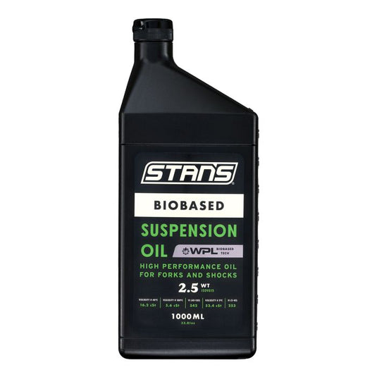 Stans stan's biobased suspension oil - 2,5wt - 1l
