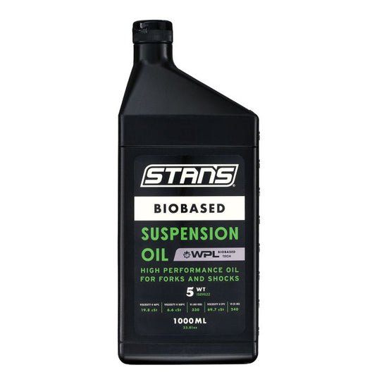 Stans stan's biobased suspension oil - 5wt - 1l