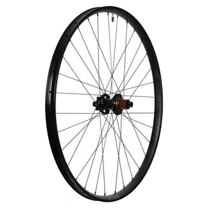 Stan's flow mk4 rear wheel - 27,5'' - 12x148 ta - shimano micro spline - 6-bolt - gray