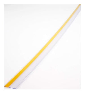 Prijskaarthouder met plakstrip - 100x4 cm
