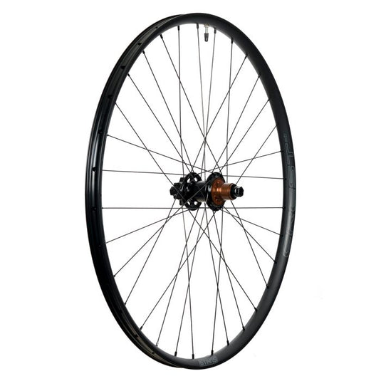 Stans stan's crest mk4 front wheel - 29'' - 15x110 ta - 6-bolt - gray