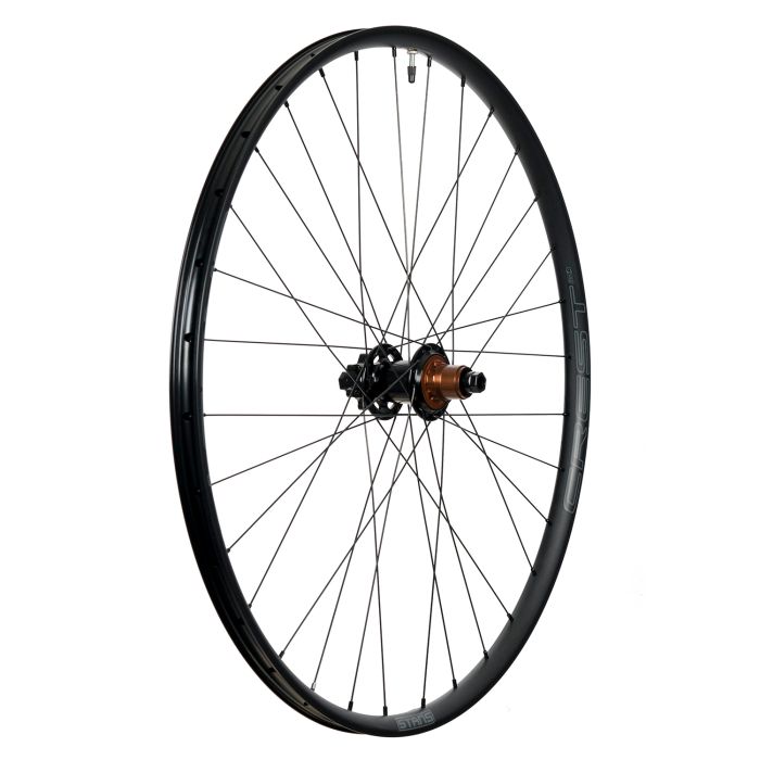 Afbeelding laden in galerijviewer, Stan's crest mk4 rear wheel - 29'' - 12x148 ta - sram xdr - 6-bolt - gray
