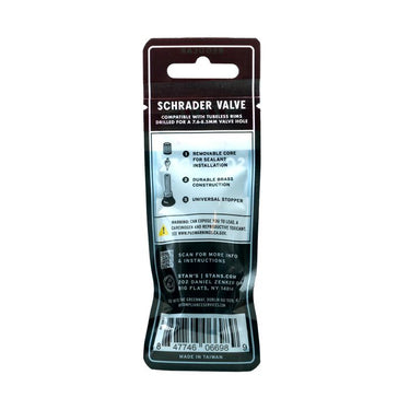 Stan's valve stem (pair) - universal, schrader, 10mm base - 32mm