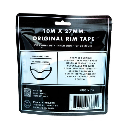 Stans stan's rim tape (10m) - 27mm