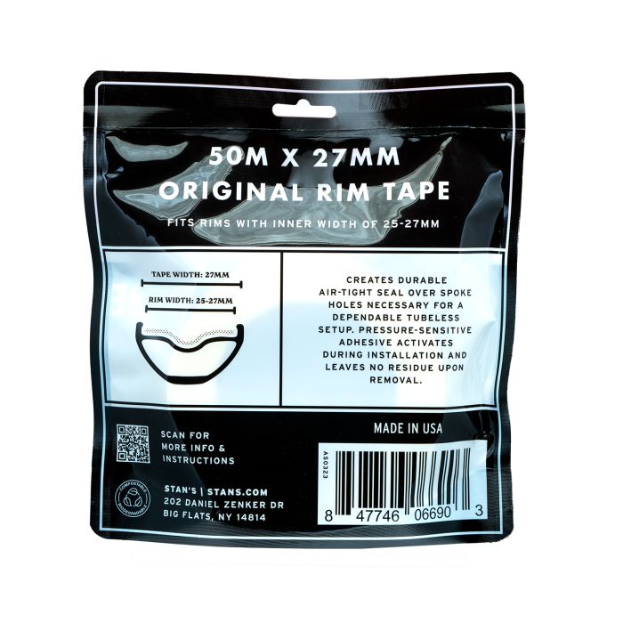 Afbeelding laden in galerijviewer, Stans stan's rim tape (50m) - 27mm
