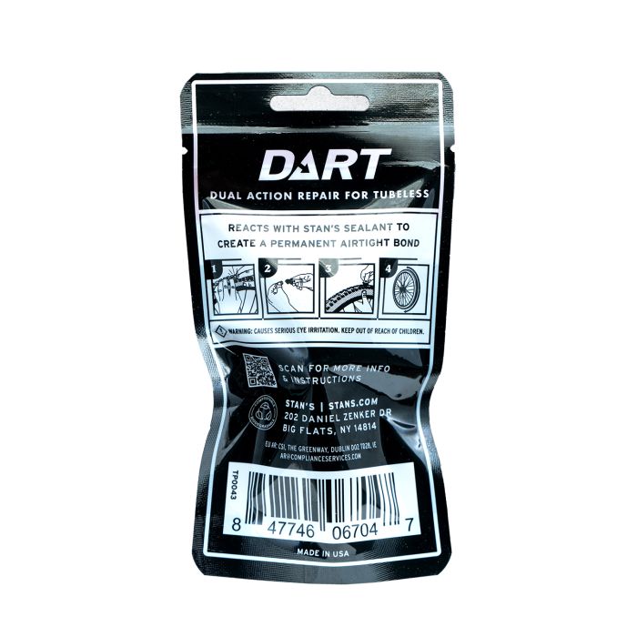 ギャラリービューアに画像をロードする, Stan's original dart tubeless repair tool
