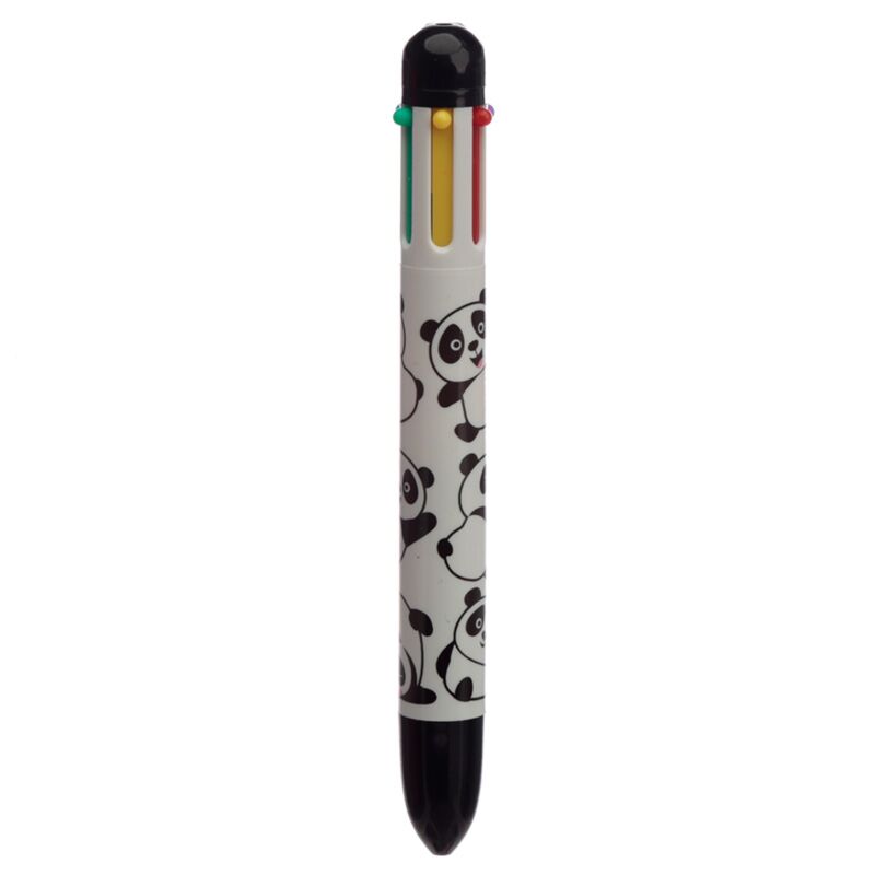 Load image into Gallery viewer, Panda meerkleurige pen (6 kleuren)
