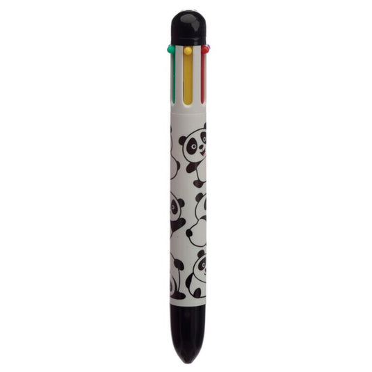 Panda meerkleurige pen (6 kleuren)