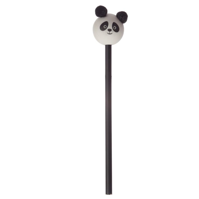 Load image into Gallery viewer, Panda - pom pom potlood
