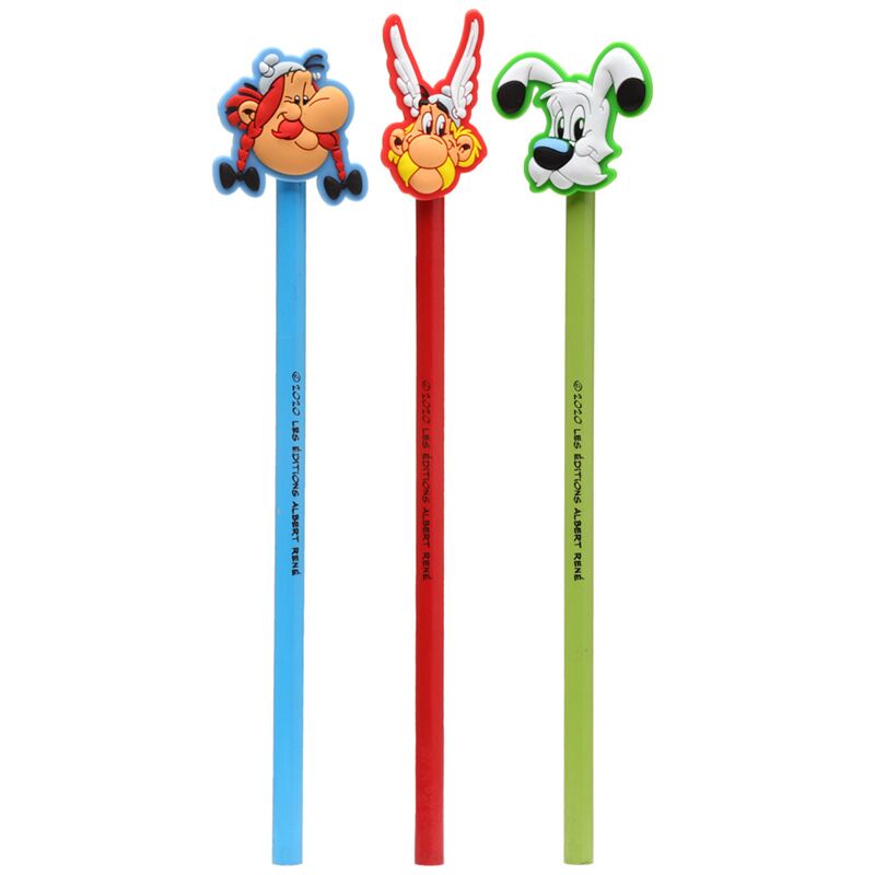 Load image into Gallery viewer, Asterix, obelix idefix - pvc top potlood
