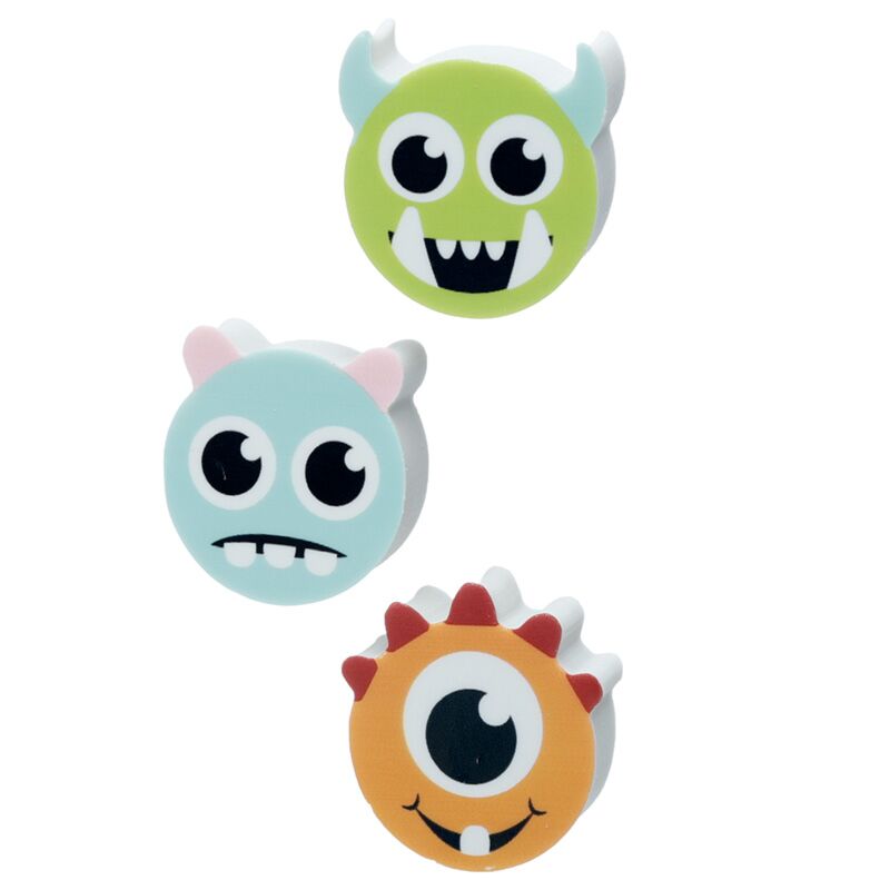 Load image into Gallery viewer, Set van 3 monstarz monster gummen
