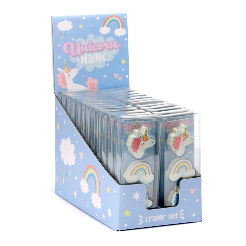 Load image into Gallery viewer, Set van 3 unicorn magic gummen
