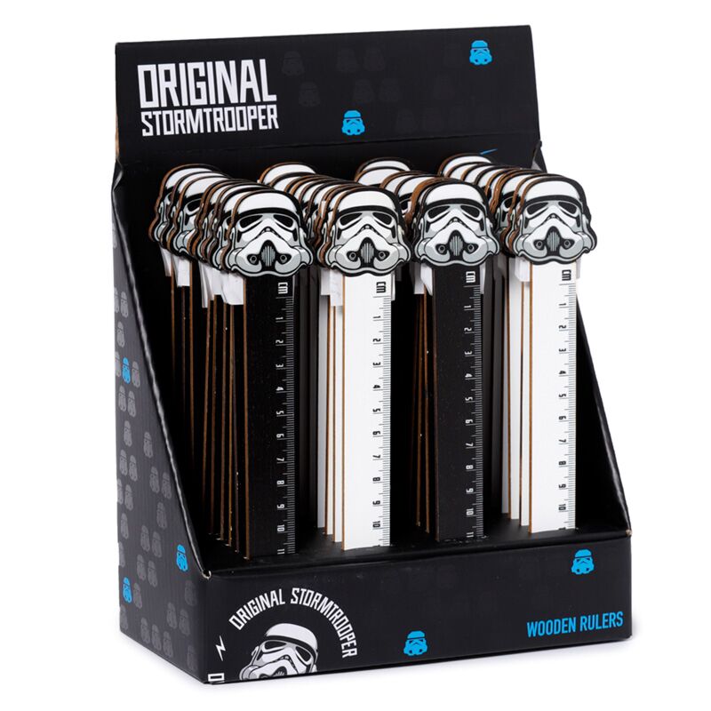 Load image into Gallery viewer, The original stormtrooper houten liniaal 15cm

