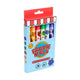 Foodiemals fruit uitwisbare highlighter set van 6 met geur inkt