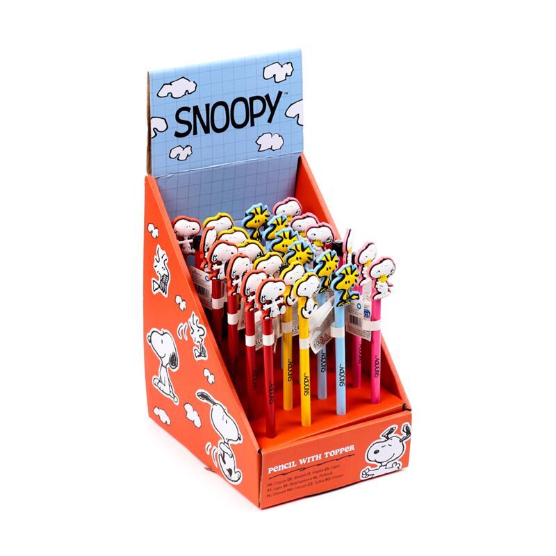 Load image into Gallery viewer, Union peanuts snoopy woodstock pvc top potlood
