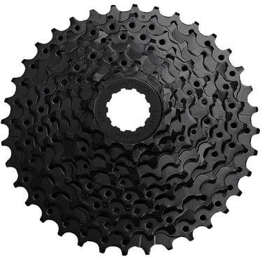 Spanninga sunrace cassette csu98 9aw 9v 11-36t zwart