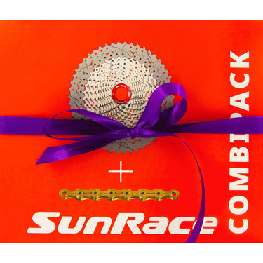Spanninga sunrace combipack mz800 12v hg 11-51t met ketting cn12z