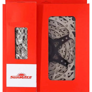 Spanninga sunrace combipack mz800 12v hg 11-51t met ketting cn12z