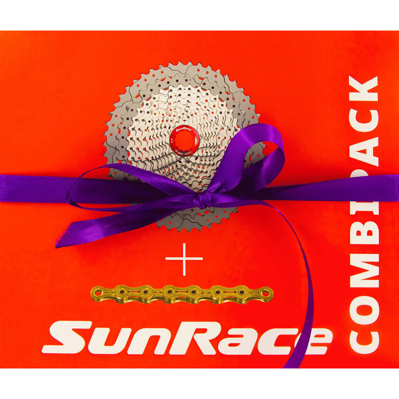 Load image into Gallery viewer, Superior sunrace combipack csrs0 10v hg 11-28t met ketting cn10a
