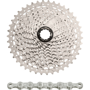 Spanninga sunrace cassette csms3 10v 11-42t metallic (10st)