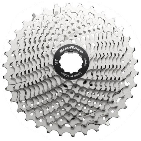 Spanninga sunrace cassette csrx11 11v 11-34t zilver