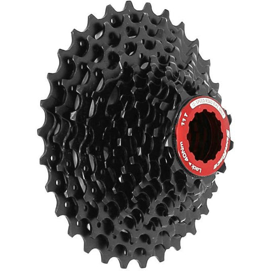 Sunrace cassette csrz800 12v 11-30t zwart rood