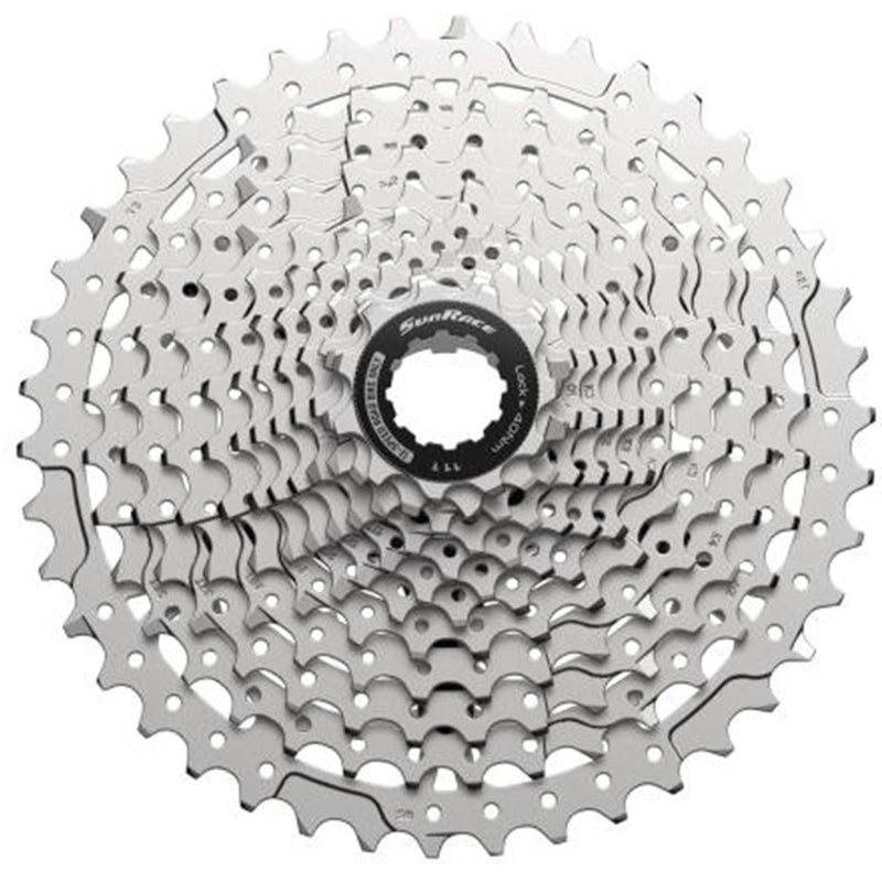 Load image into Gallery viewer, Spanninga sunrace cassette csrz800 12v 11-42t zilver
