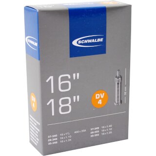 Chargez l'image dans la visionneuse de la galerie, Schwalbe benelux b.v. schwalbe binnenband dv4 16 18 28 37-340 355 hv 32mm
