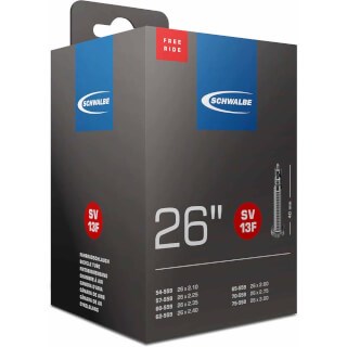 Schwalbe Binnenband SV13J, Fatbike 26 x 3.50-4.80. ETRTO 90 120-559, Ventiel: Sclaverand frans 40mm